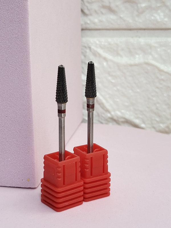 Punta Europea Cónica Carbide Banda Roja