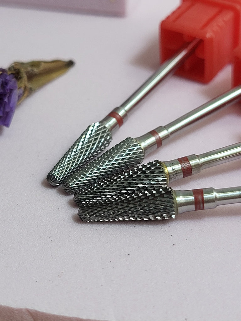 Punta Europea Cónica Carbide Banda Roja