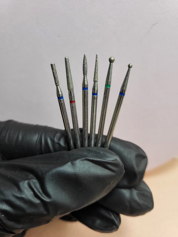 Set-Russian Manicure Nail bit 0005 (6 pcs)