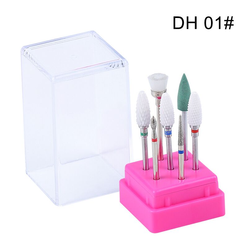 Set Ceramic Nails Bit 7pcs
