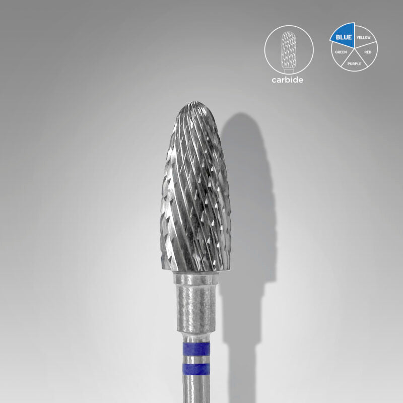 STK Carbide drill bit left-handed users (Medium) blue