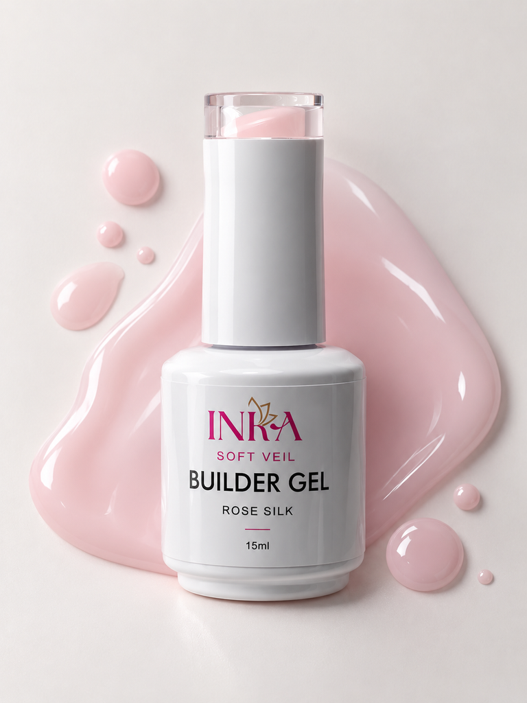 Builder gel rose silk